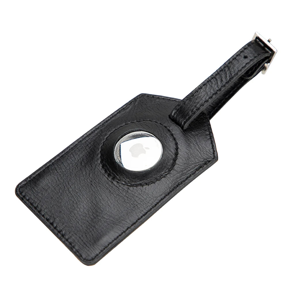 Airconrad Luggage Tag aus echtem Leder aus echtem Leder