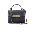 Bouletta Alisha Geniune Leather Women’s Bag Navy Croc