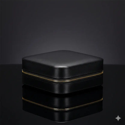 Amanda Leather Jewelry Box, Large