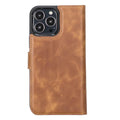 Bouletta Apple iPhone 13 Series Detachable Leather Wallet Case - MW iPhone 13 Pro Max / Light Brown