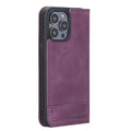 Bouletta Apple iPhone 14 Series Brooks Leather Slim Wallet Case