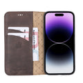 Bouletta Apple iPhone 14 Series Brooks Leather Slim Wallet Case