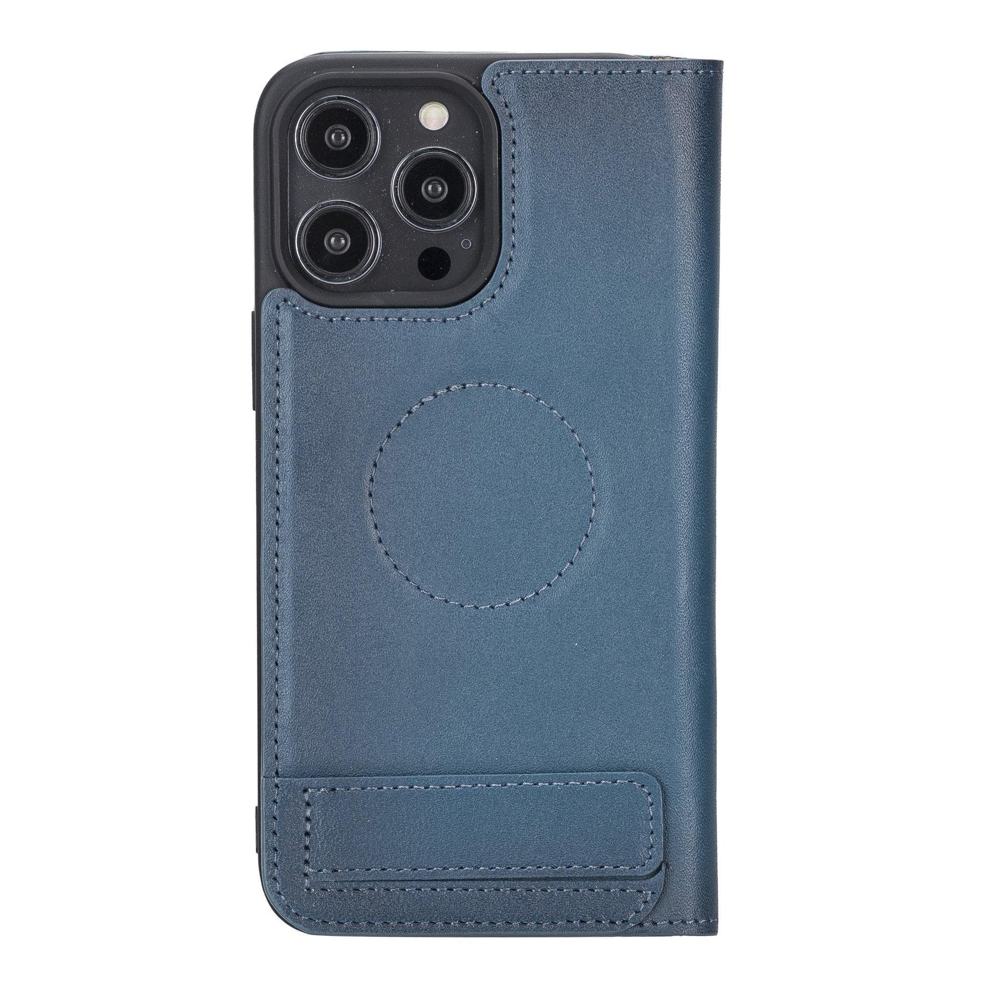 Bouletta Apple iPhone 14 Series Brooks Leather Slim Wallet Case