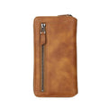 Bouletta Apple iPhone 14 Series Detachable and Zipper Leather Wallet Case - PMW iPhone 14 Pro Max / Mustard