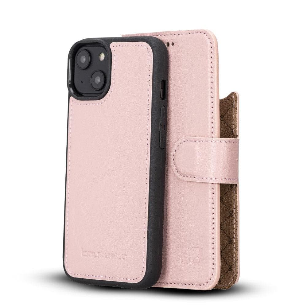 Magic Colorful Abnehmbar Leder Wallet Case für iPhone 14 aus echtem Leder