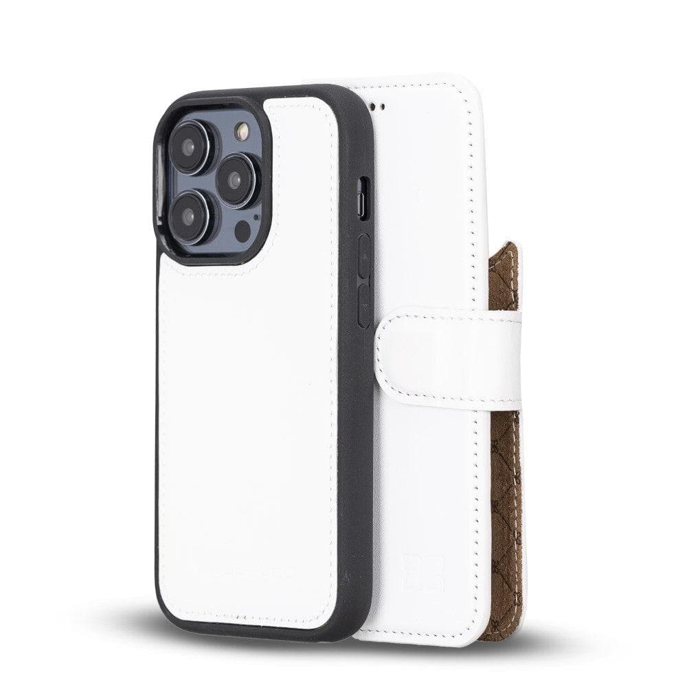 Magic Colorful Abnehmbar Leder Wallet Case für iPhone 14 Pro Max aus echtem Leder