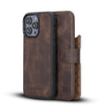 Bouletta Apple iPhone 14 Series Detachable Leather Wallet Case Darker Color - MW