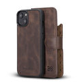 Bouletta Apple iPhone 14 Series Detachable Leather Wallet Case Darker Color - MW