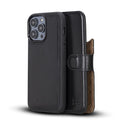 Bouletta Apple iPhone 14 Series Detachable Leather Wallet Case Darker Color - MW