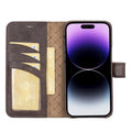 Bouletta Apple iPhone 14 Series Full Leather Coating Detachable Wallet Case