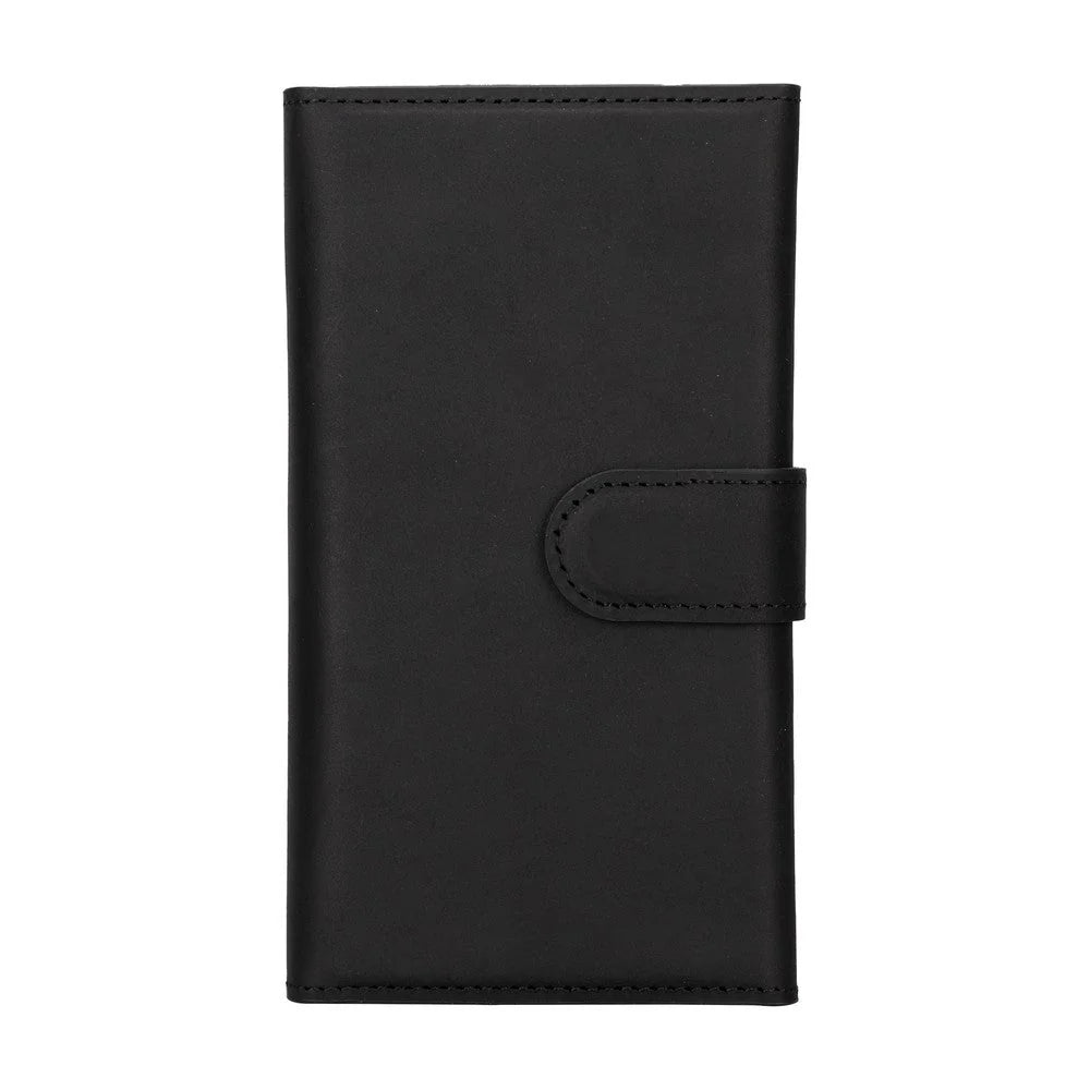 Santa iPhone 15 Pro Leather Detachable Wallet Case
