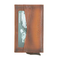 Bouletta Austin Leather Mechanical Card Holder