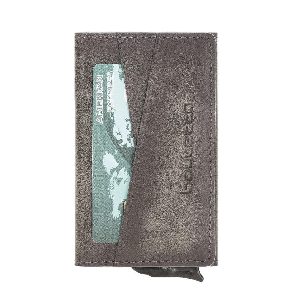 Bouletta Austin Leather Mechanical Card Holder