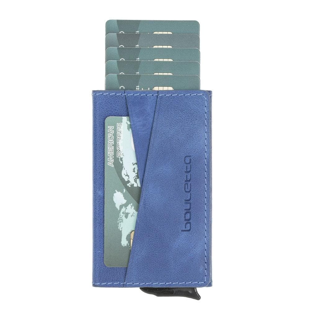 Bouletta Austin Leather Mechanical Card Holder