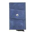 Bouletta Austin Leather Mechanical Coin Card Holder RST1