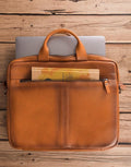  Apollo Geniun Leather Laptop Bag For 13