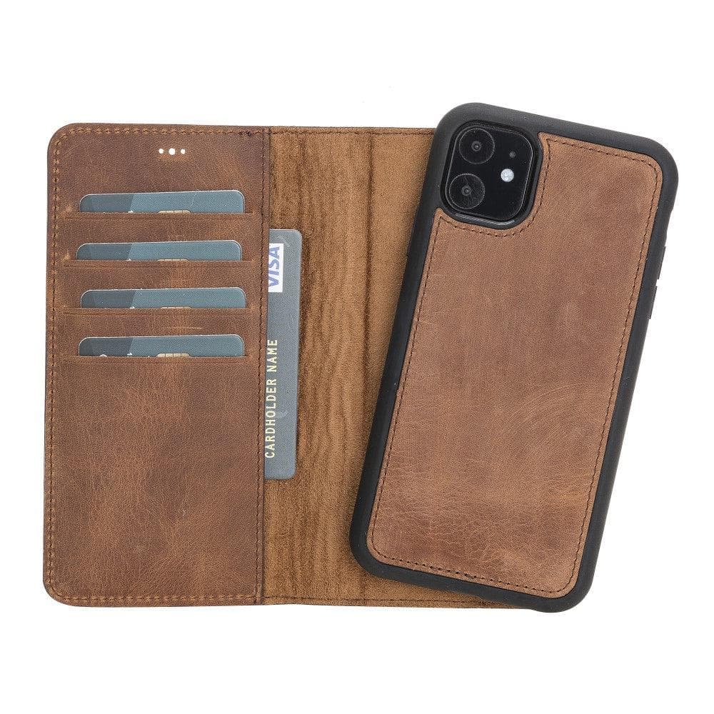 Apple iPhone 11 Series Detachable Leather Case / MW