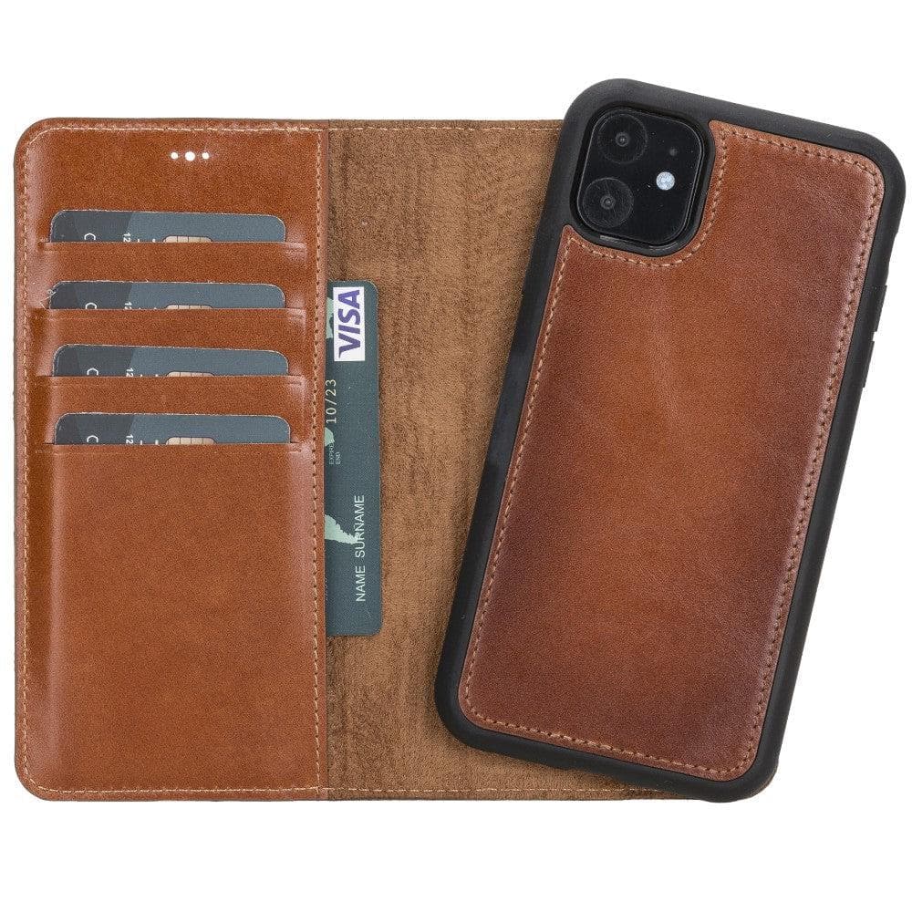 Apple iPhone 11 Series Detachable Leather Case / MW