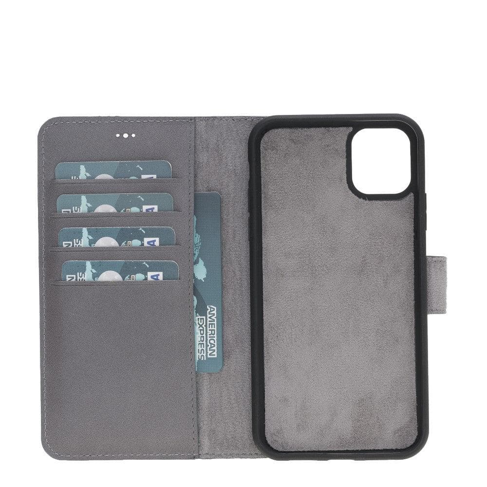 Apple iPhone 11 Series Detachable Leather Case / MW