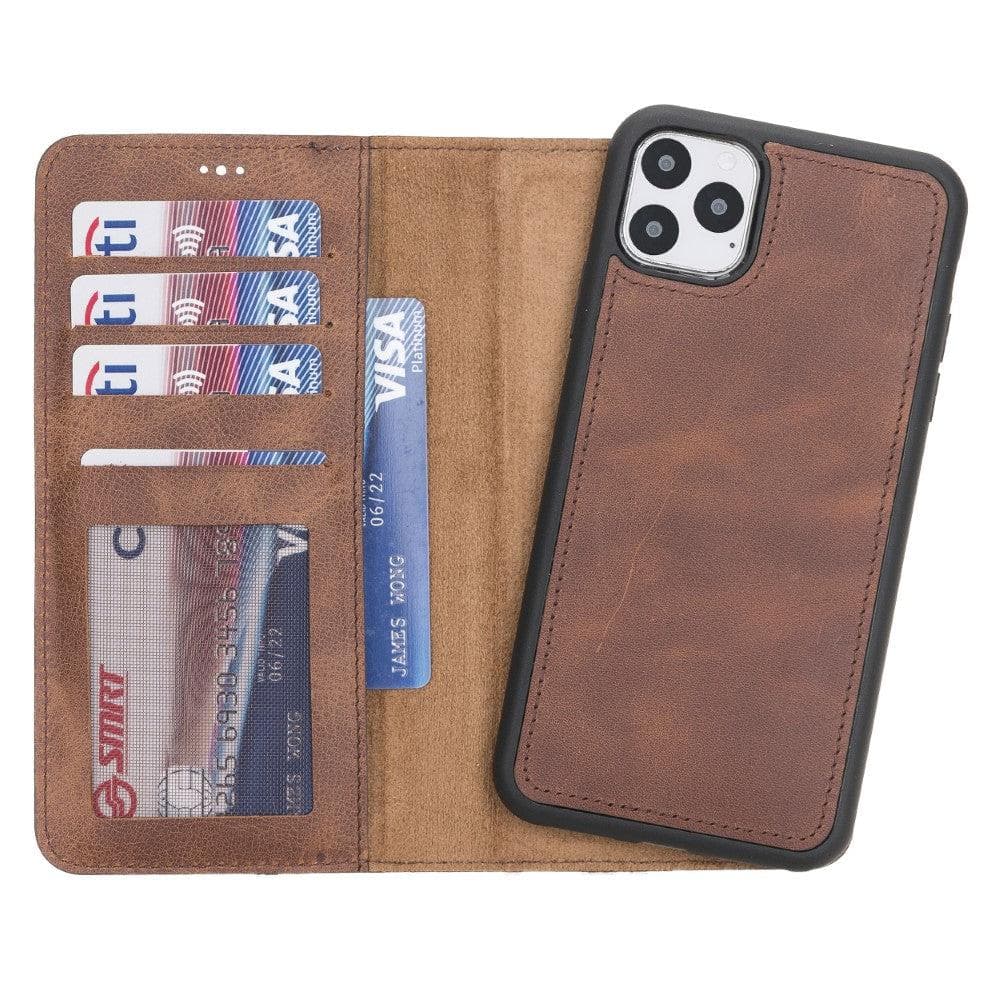 Apple iPhone 11 Series Detachable Leather Case / MW