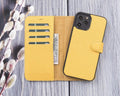 Apple iPhone 12 Series Detachable Leather Case / MW