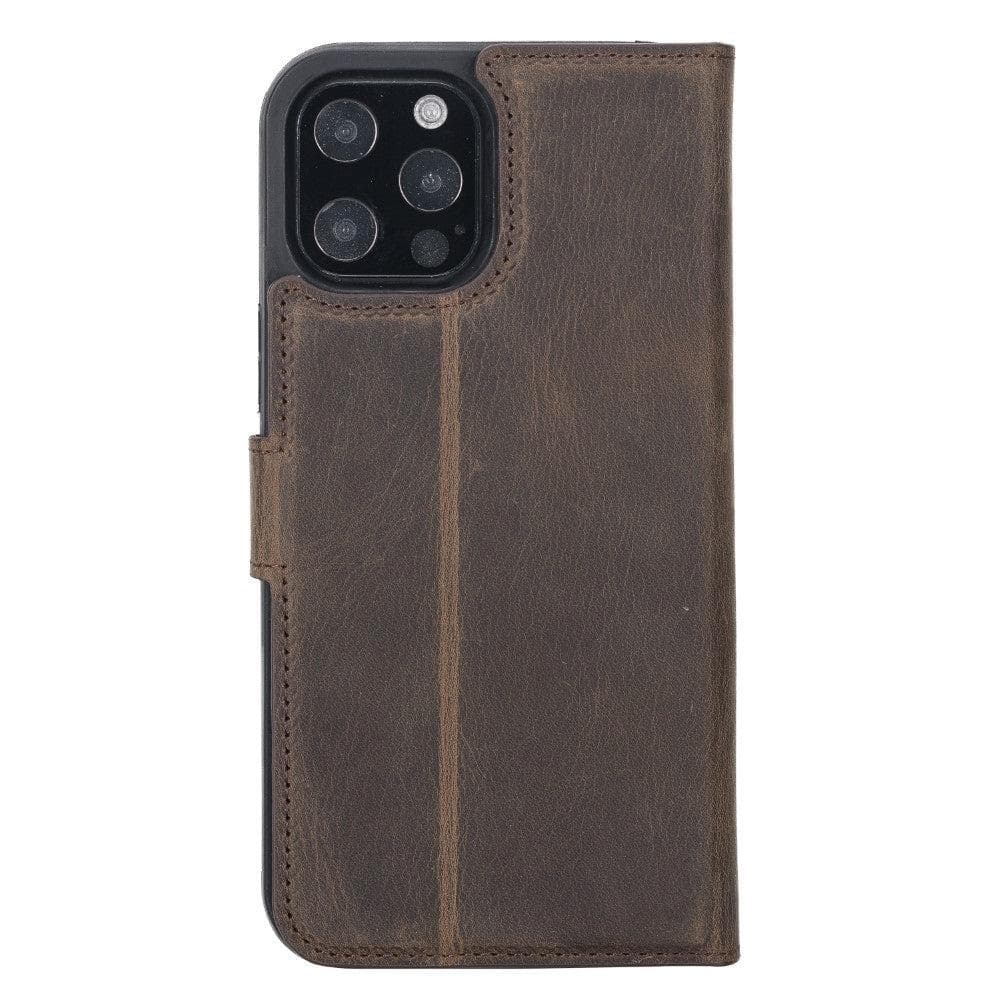 Apple iPhone 12 Series Detachable Leather Case / MW