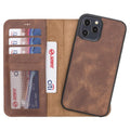 Apple iPhone 12 Series Detachable Leather Case / MW