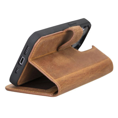 Magic iPhone 13 Detachable Leather Wallet Case