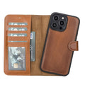 Apple iPhone 14 Leather Wallet Case / MWWN - Window Magic Apple iPhone 14 Pro Max 6.7