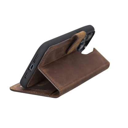 Magic iPhone 14 Detachable Leather Wallet Case