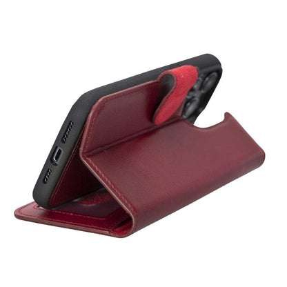 Magic iPhone 14 Plus Detachable Leather Wallet Case