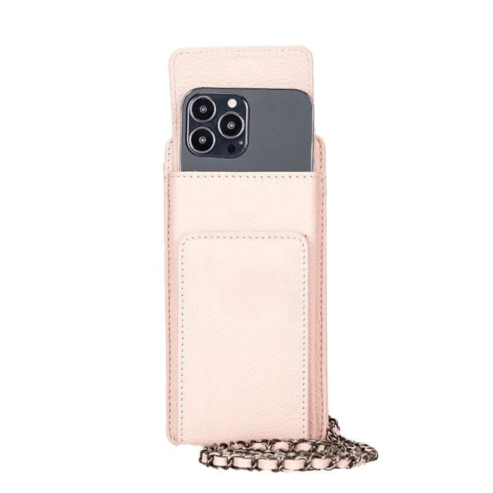 Avjin Crossbody Leather Bag Compatible with Phones up to 6.9"