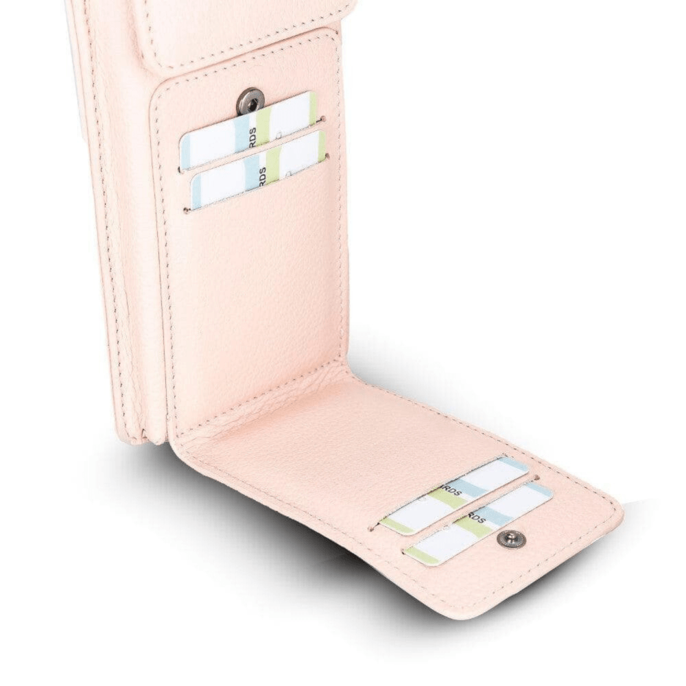 Avjin Crossbody Leather Bag Compatible with Phones up to 6.9"