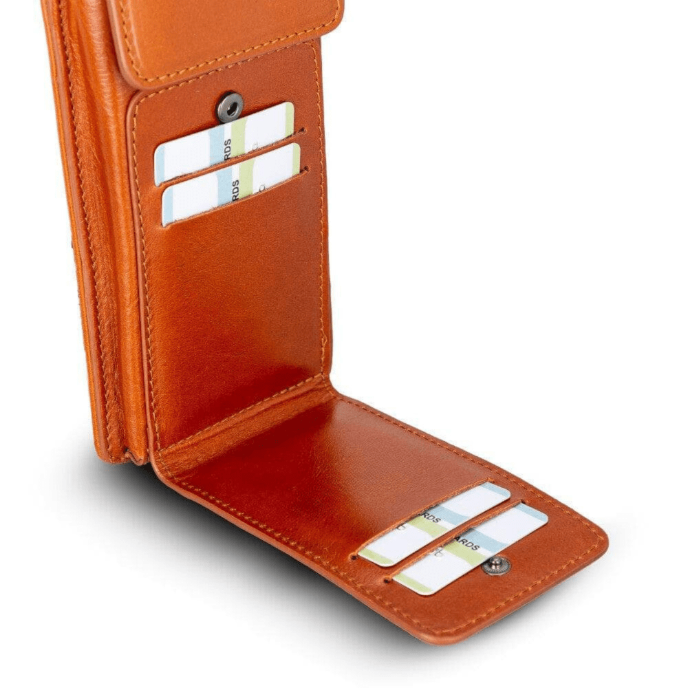 Avjin Crossbody Leather Bag Compatible with Phones up to 6.9"