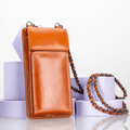 Avjin Crossbody Leather Bag Compatible with Phones up to 6.9