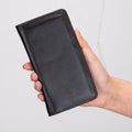 Calvina Universal Leather Wallet Case 6.2