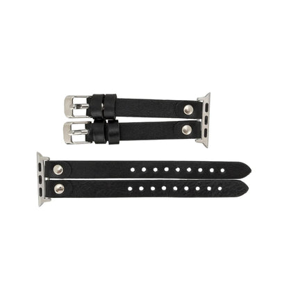 Durham Ely Double Lederarmband für Apple Watch aus echtem Leder