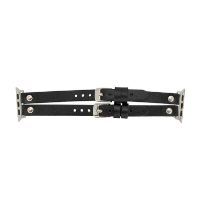 Durham Ely Double Lederarmband für Apple Watch aus echtem Leder