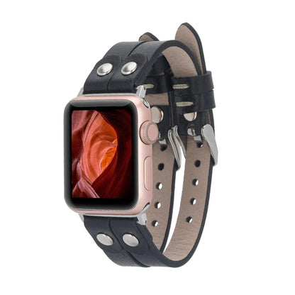 Durham Ely Double Lederarmband für Apple Watch aus echtem Leder