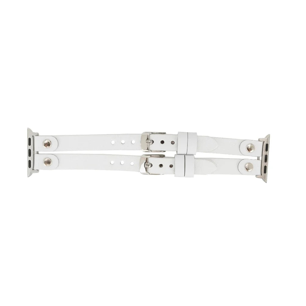 Durham Ely Double Lederarmband für Apple Watch aus echtem Leder