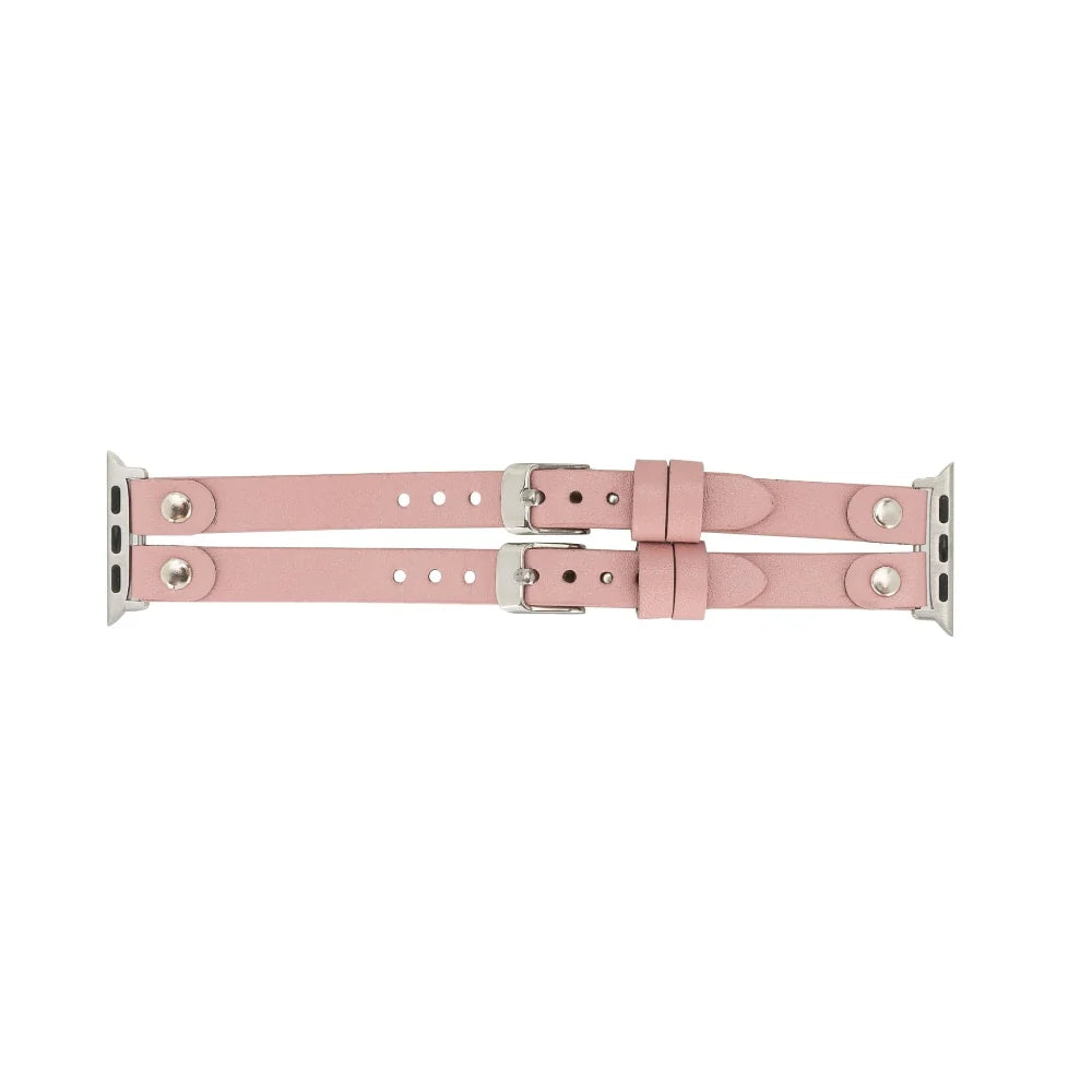 Durham Ely Double Lederarmband für Apple Watch aus echtem Leder