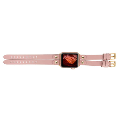 Durham Ely Double Lederarmband für Apple Watch aus echtem Leder