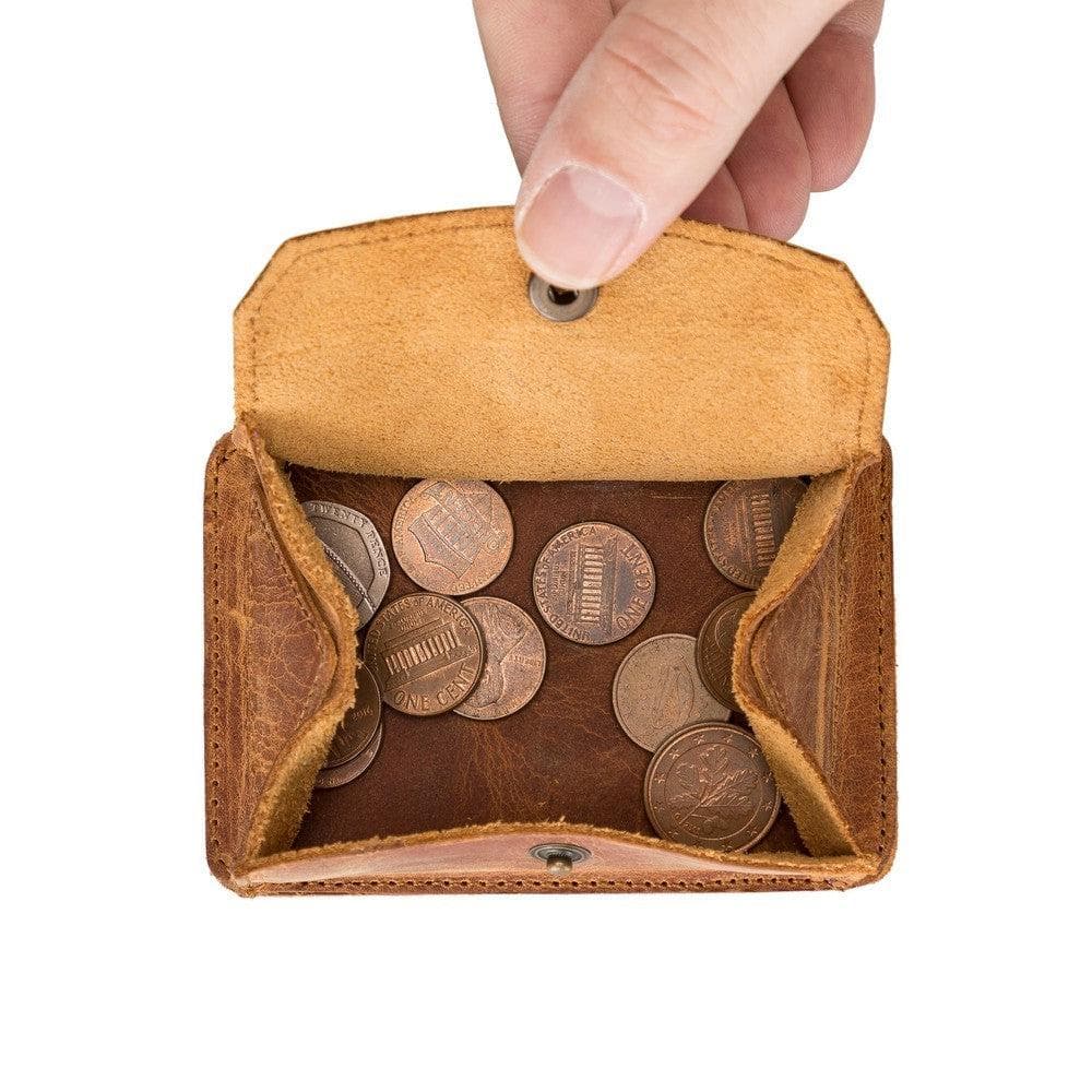 Functional Leather Coin Holder