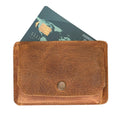 Functional Leather Coin Holder