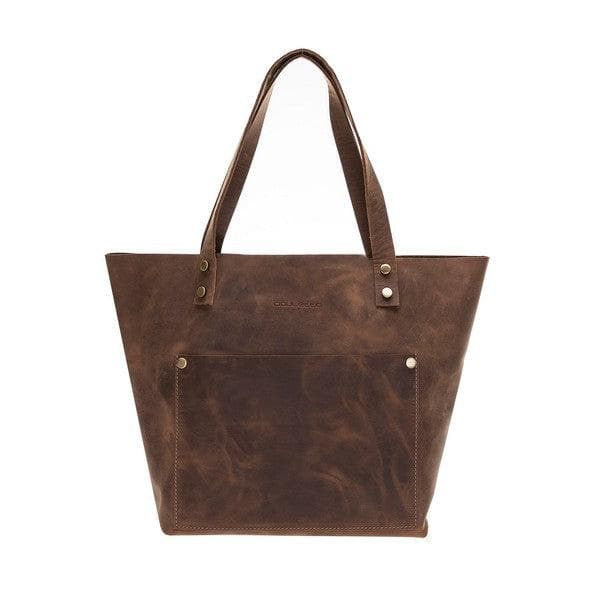 Moon Tote Ledertasche aus echtem Leder aus echtem Leder