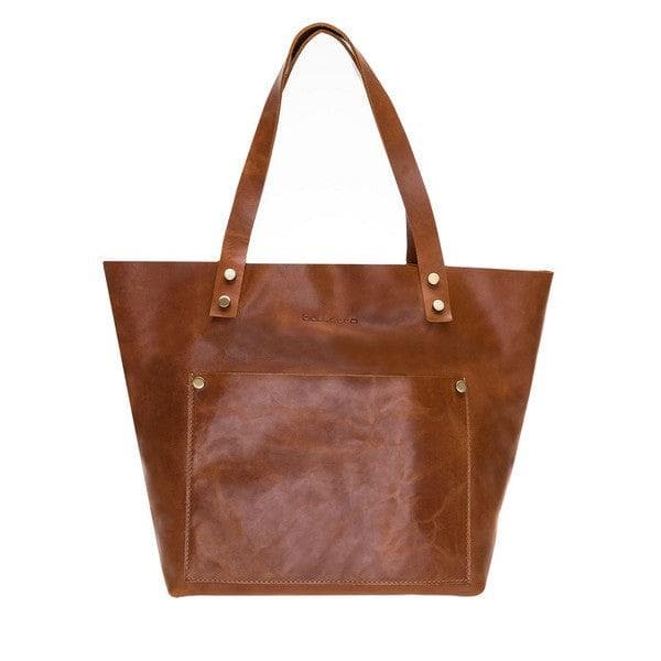 Moon Tote Ledertasche aus echtem Leder aus echtem Leder
