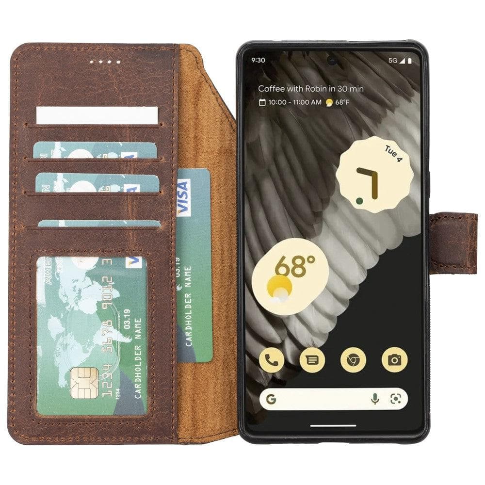 Google Pixel 7 Series Detachble Leather Magic Wallet Case