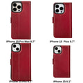 iPhone 15 Series Leather Wallet Case