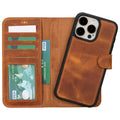 iPhone 15 Series Leather Wallet Case