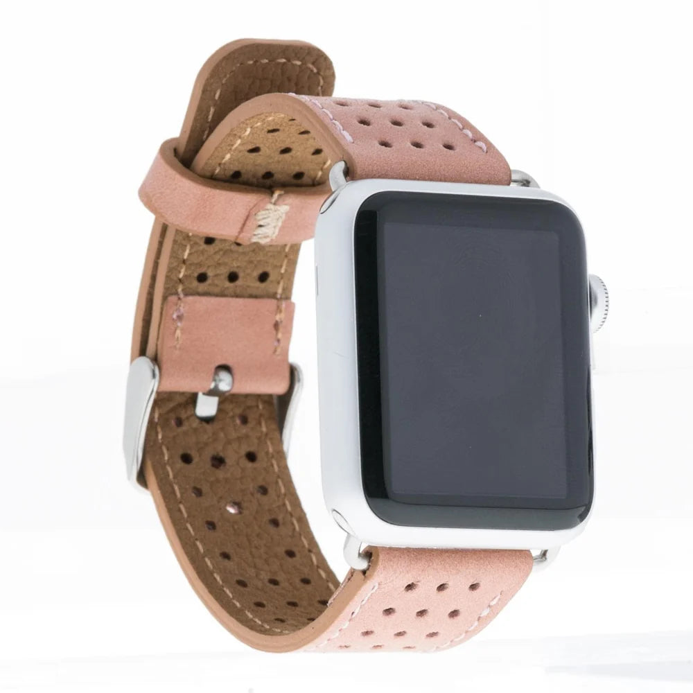 87011 Lederarmband für Apple Watch aus echtem Leder